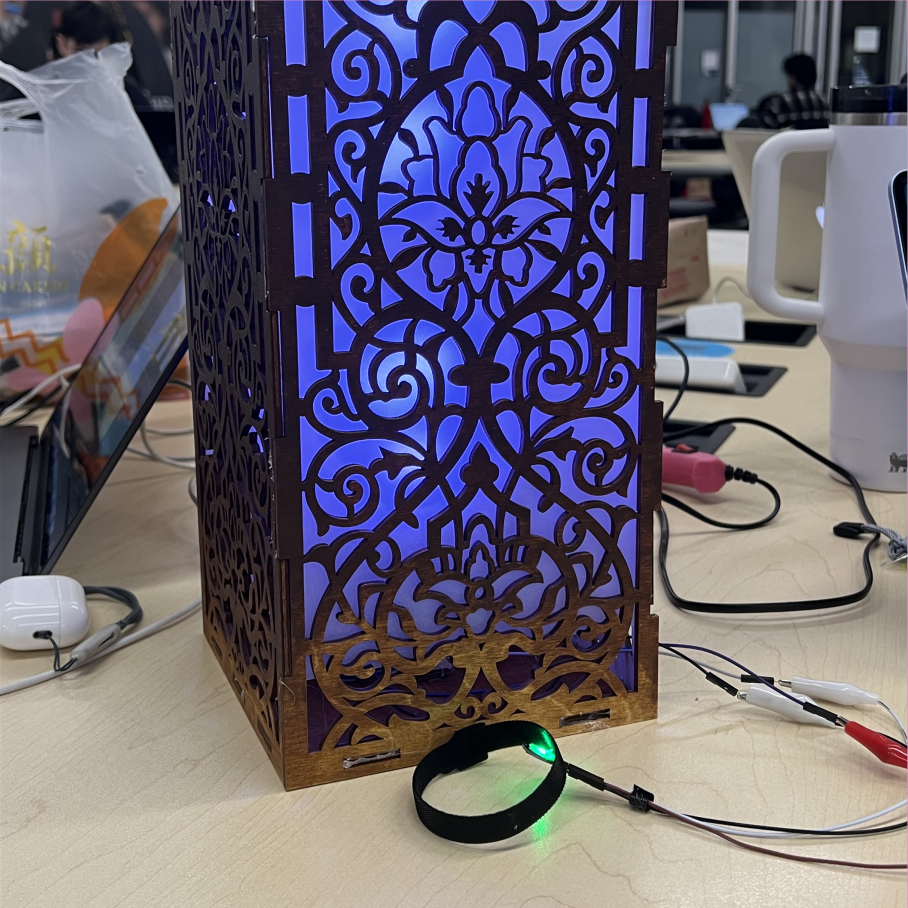 We continued refining the structure and ensured all components were properly connected and aligned.